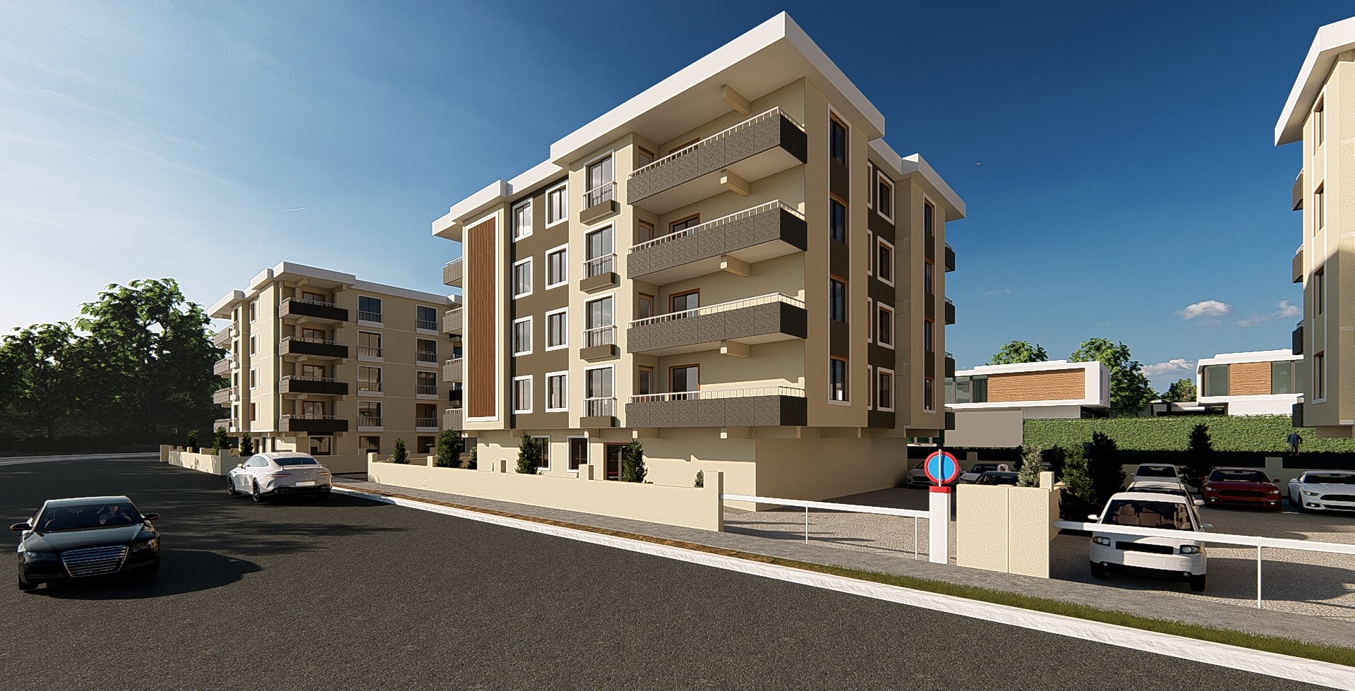 Rabia Apartmanı dış cephe