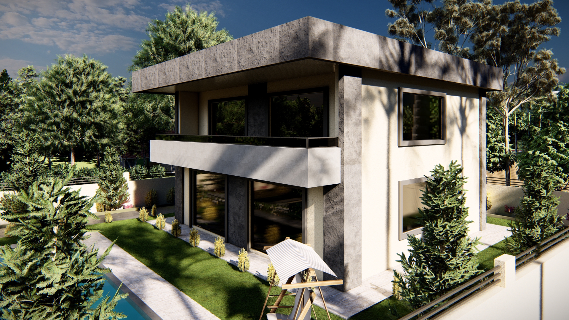 Villa 2 dış cephe